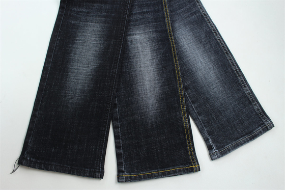 Koyu Mavi Gri Çapraz Çapraz Pamuk Spandex Jeans İçin Denim Kumaş