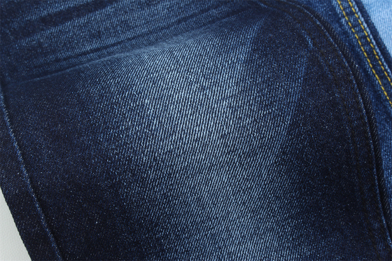 11.5oz Denim Kumaş Sert 100% C Marka Tarzı Jeans Erkek Arkadaş Tarzı Yumuşak El Duyguları Süper Koyu Mavi Renk
