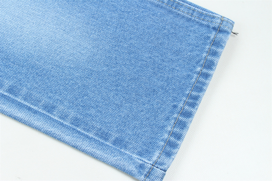 11.5oz Denim Kumaş Sert 100% C Marka Tarzı Jeans Erkek Arkadaş Tarzı Yumuşak El Duyguları Süper Koyu Mavi Renk