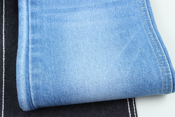 11.5oz Denim Kumaş Sert 100% C Marka Tarzı Jeans Erkek Arkadaş Tarzı Yumuşak El Duyguları Süper Koyu Mavi Renk