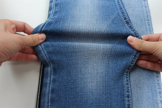 190cm Genişlikli Yüzük Slub Stretch Denim Kumaş Erkek Jeans