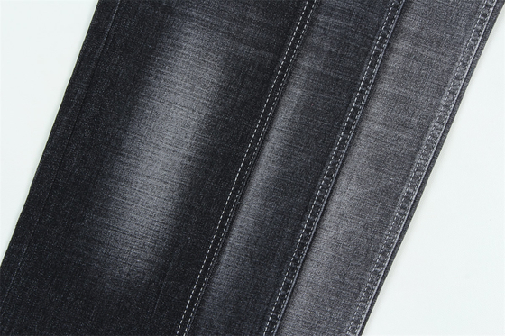 190 Cm Ring Slub Sulphur Black Stretch Denim Kumaş Erkek Jeans