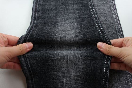190 Cm Ring Slub Sulphur Black Stretch Denim Kumaş Erkek Jeans