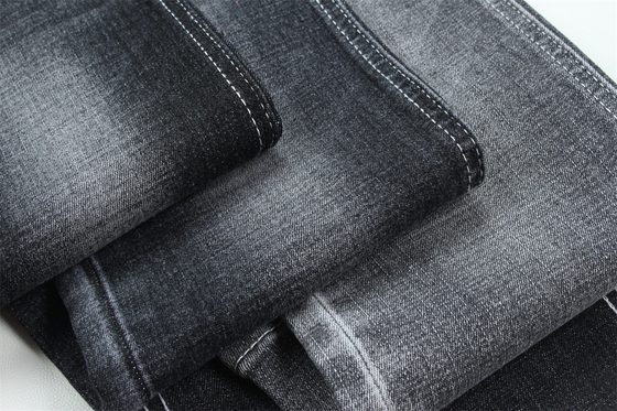 190 Cm Ring Slub Sulphur Black Stretch Denim Kumaş Erkek Jeans