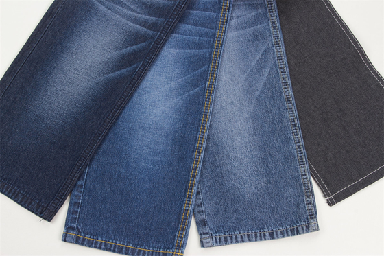 Hafif Ağırlık 7.5 Bir kez 190 cm 100% Pamuk Sert Jeans Tişört Kumaş