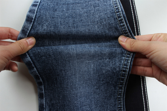 Pamuk Ployester Rayon Elastane Stretch Denim Kumaş Erkekler için Jeans