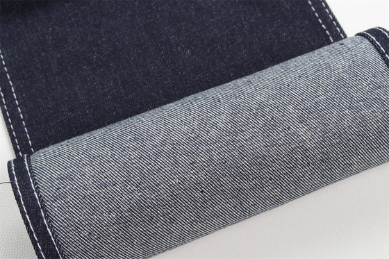 190cm Kızıl Mavi Pamuk Poliester Sert Jeans Kumaşı