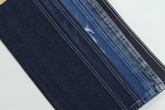 2 dolardan az 12 onca 190cm Indigo Pamuk Poliester Sıkı Jeans için Denim Kumaş