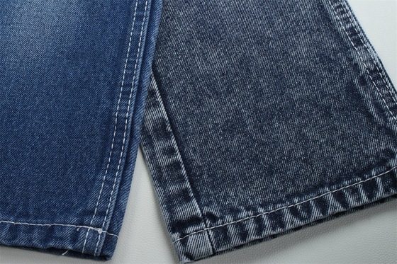 2 dolardan az 12 onca 190cm Indigo Pamuk Poliester Sıkı Jeans için Denim Kumaş