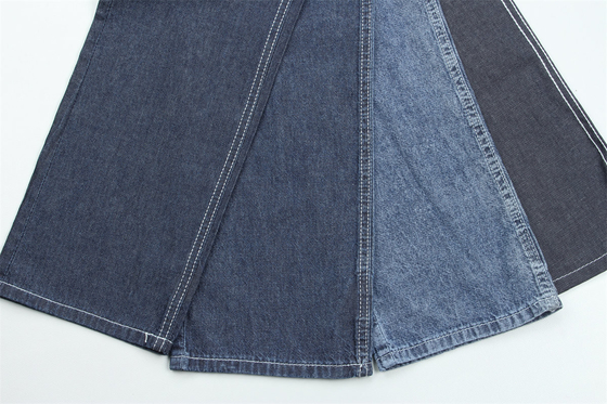 5 oz % 100 pamuk Indigo mavi sert kot pantolon gömlek için kumaş