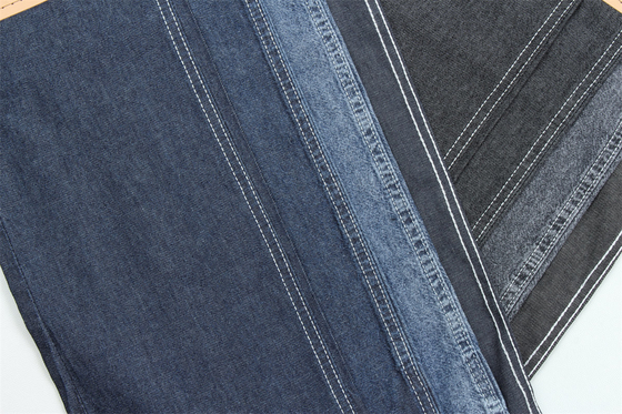 5 oz % 100 pamuk Indigo mavi sert kot pantolon gömlek için kumaş