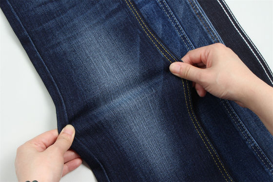 Erkekler için özel dokuma denim kumaşlar Cotton Polyester Spandex denim kumaşlar