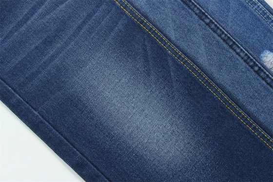 10oz Denim Kumaş Sert 100% C Marka Tarzı Jeans Erkek Arkadaş Tarzı Yumuşak El Duyguları Süper Koyu Mavi Renk