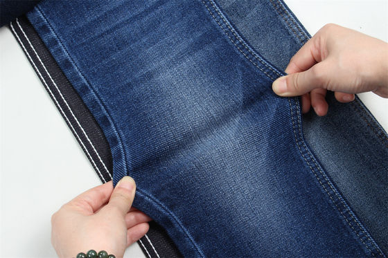 10oz özel dokuma denim kumaş varp levha ağır erkekler için koton polyester spandex denim kumaş Çin fabrikası