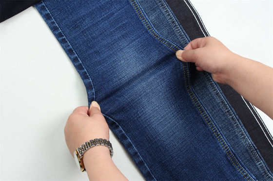 Çapraz Çizgili Slub 11.5 Oz Düşük Esnek Denim Kumaş Erkek Kotları İçin Çapraz Çizgili Slub