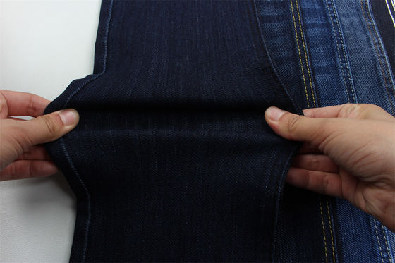 Özel Dokuma Çapraz Slub Streç Denim Kumaş Eni 62/63"