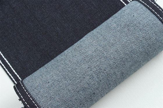 12 oz Warp Slub Stretch Denim Kumaş Erkek Jeans