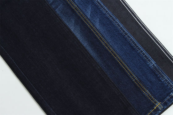 12 oz Warp Slub Stretch Denim Kumaş Erkek Jeans