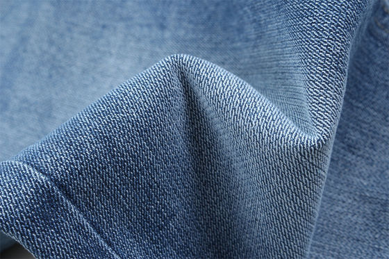 Jakarlı Streç Denim 11 ons Tam Likralı Jakarlı Denim Kumaş Kot İçin