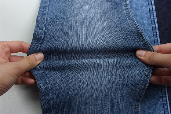 Jakarlı Streç Denim 11 ons Tam Likralı Jakarlı Denim Kumaş Kot İçin