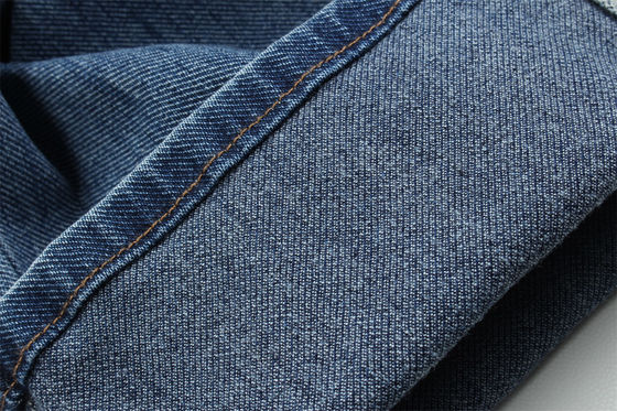 11 oz Jacquard Full Lycra Dobby Jeans için cinsel kumaş