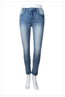 Leydi kot pantolonlar için Lycra denim kumaşları