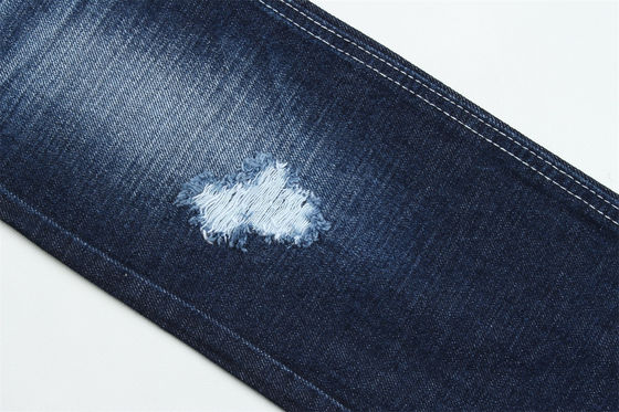 Klasik Erkek Kotları İçin Halat Boyalı Renk %100 Pamuklu Denim Kumaş