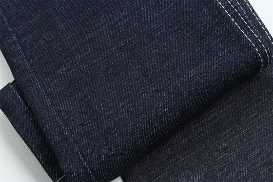 Klasik Erkek Kotları İçin Halat Boyalı Renk %100 Pamuklu Denim Kumaş