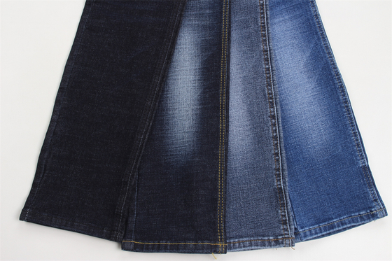 10 Oz çapraz çizgili slub çapraz slub Süper Yüksek Esnek Denim Kumaş Erkek Kot veya kadın kot pantolonları için güney amerika tarzı