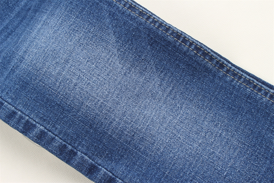10 Oz çapraz çizgili slub çapraz slub Süper Yüksek Esnek Denim Kumaş Erkek Kot veya kadın kot pantolonları için güney amerika tarzı