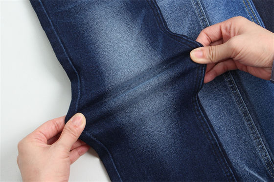İyi fiyat 10.5oz Esnek Denim Kumaş %66 Pamuk %32.5 Polyester %1.5 Spandeks çevrimiçi