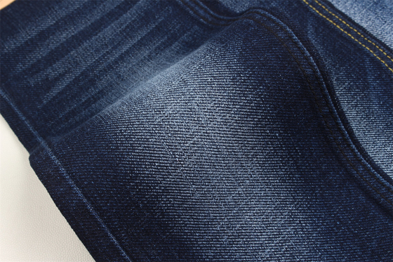 190 cm Dobby Özel Doku Çapraz Slub Stretch Denim Kumaş