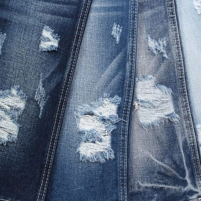 11.5 Onspandeks Pamuklu Denim Kumaş 70'' Genişlik Süper Koyu Mavi Kot Kumaşı