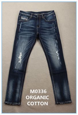 Streç Organik Pamuklu Denim Kumaş