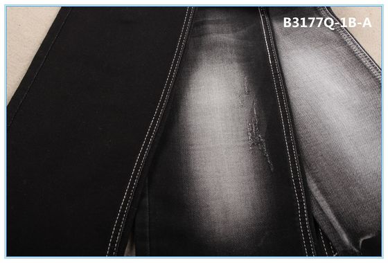 9.5 Oz Kükürt Siyah Ham Denim Kumaş
