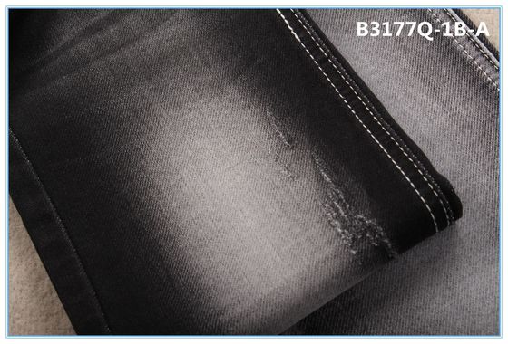 9.5 Oz Kükürt Siyah Ham Denim Kumaş