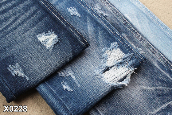 11.3 Bir Kez 100 Pamuklu Denim Kumaş 180cm Süper Genişlik 10OE x 7OE