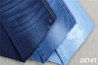 Kadın Jeans için 10oz Süper Streç Denim Kumaş Çift Çekirdekli Pamuk Spandex