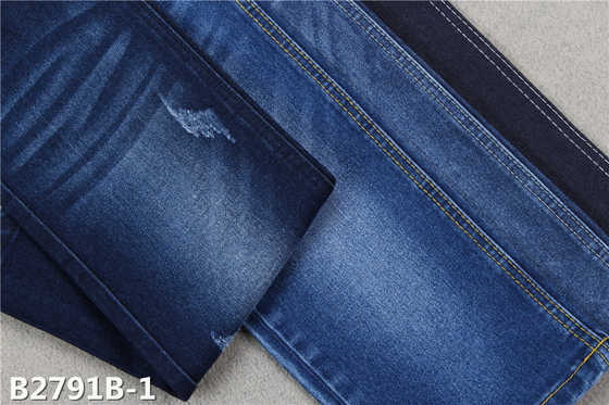 10OE İplik Şantuk Yok 10 Oz Streç Denim Kumaş Pantolonlar İçin Rulolar