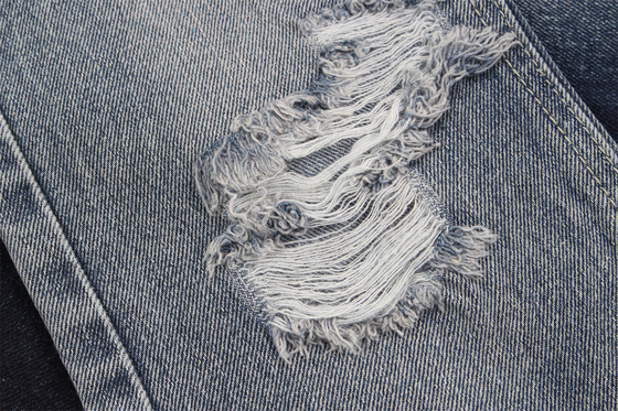 12.5 Bir kez 190 cm 100% Pamuk Super Indigo Mavi Jeans Kumaş