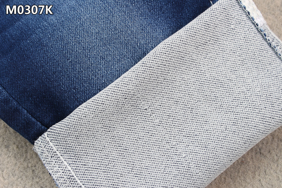 8.3 Oz Hafif Sahte Örgü Denim Kumaş Süper Yumuşak Çift Katmanlı Kot Kumaş