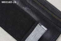 10 Oz Yüksek Streç Çapraz Hatch Jeans Kumaş Erkek Giyim için Şantuk Balck Denim Kumaş