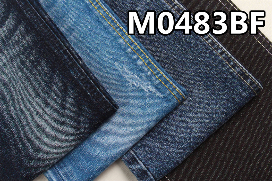 12.1 Oz 58/59 "Gerilebilir Kot Yapımı İçin Kot Kumaş Düz Pamuklu Tekstil