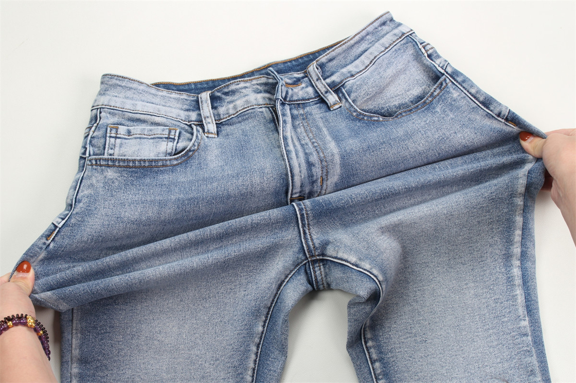 180cm Genişlik 10 oz Ucuz Fiyat Hazır Mallar Leydi Jeans için Denim Kumaş Fabrikası