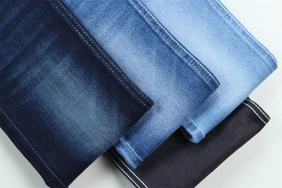 10 Oz Super Stretch Summer Man Jeans Pamuk Polyester Rayon Spandex Kaba ve Vahşi