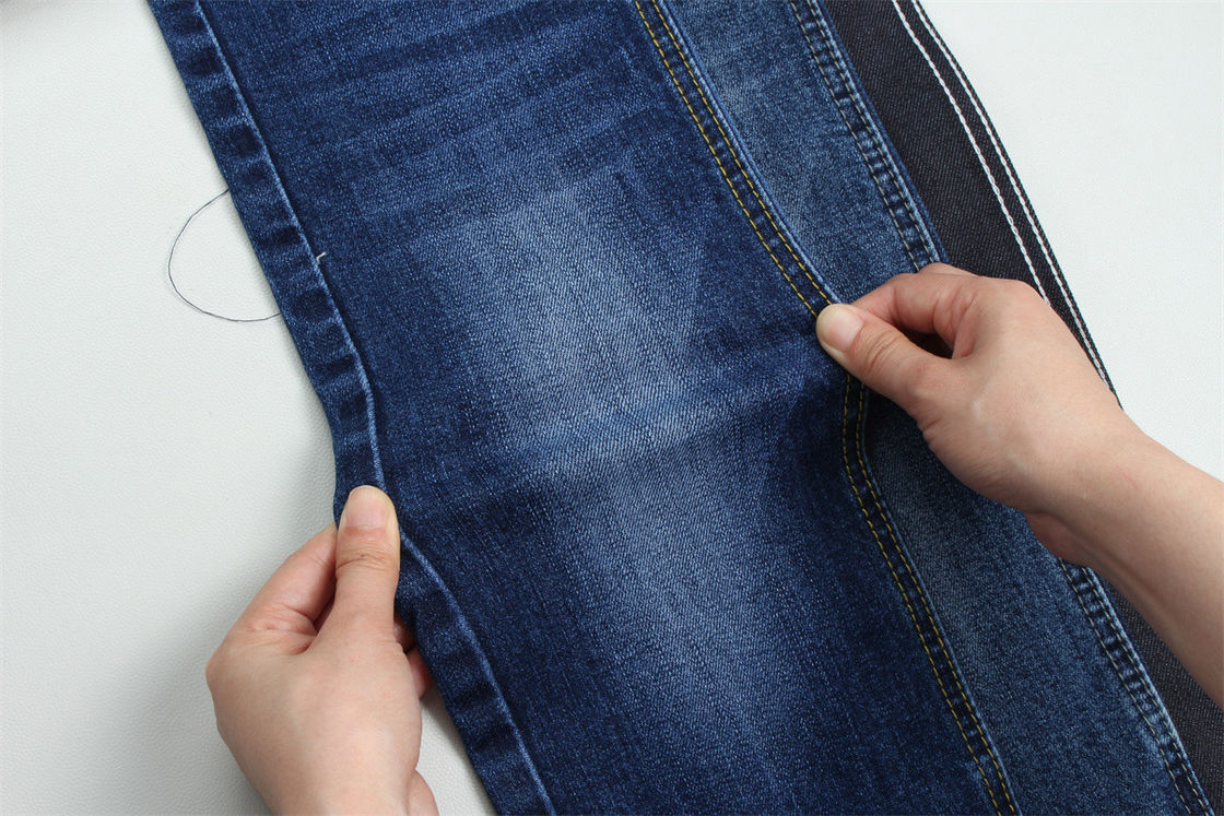 12 Oz Super Heavy Denim Kumaş Erkek Jeans Güzel Warp Slub Düşük Gerginlik