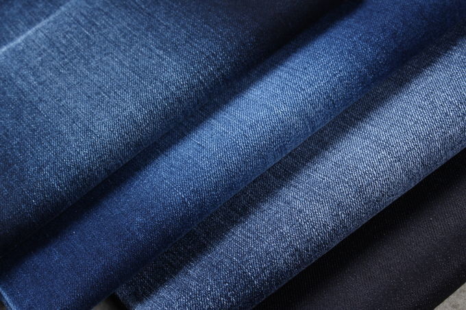 9.5 Oz% 75 Ctn% 21 Poli Pamuk Spandex Denim Kumaş Kot Streç Malzemesi