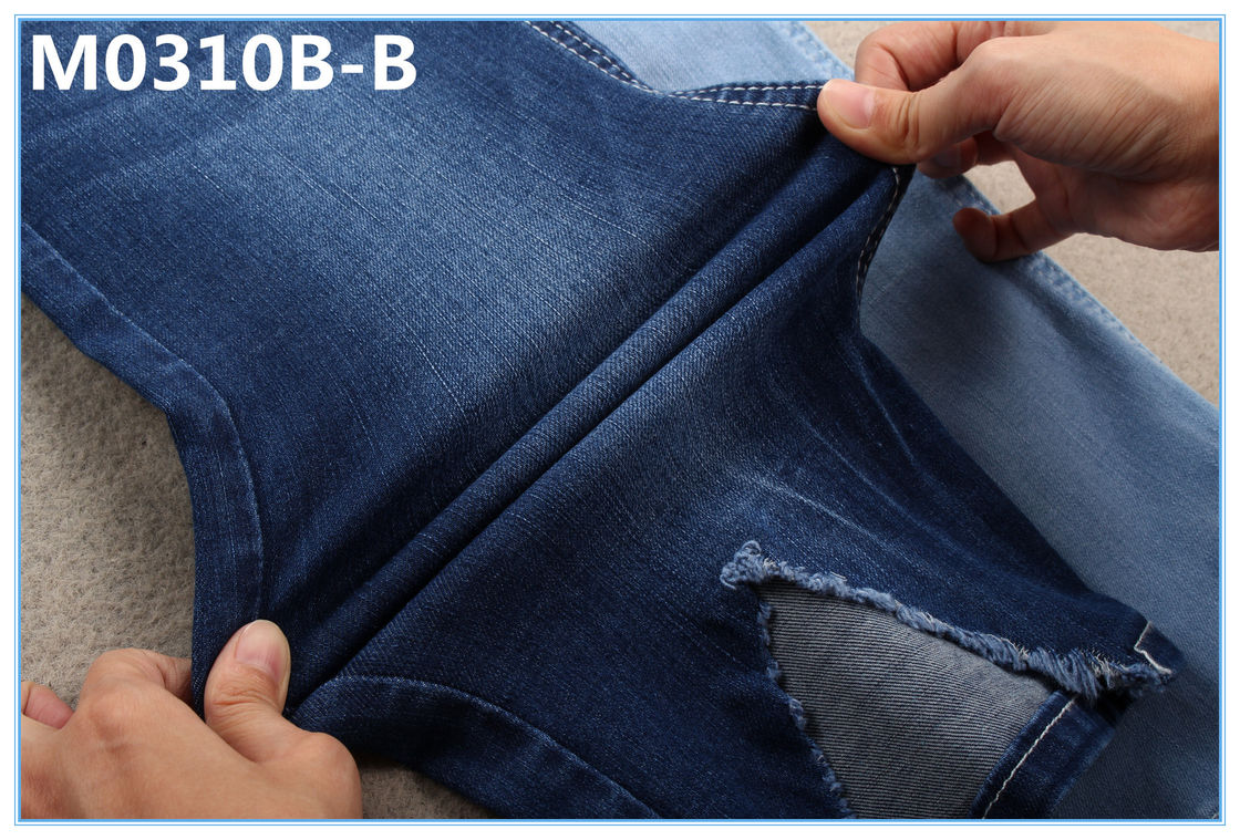 Kotlar için 9 oz 147-150cm Hafif 4 Yollu Streç Denim Kumaş
