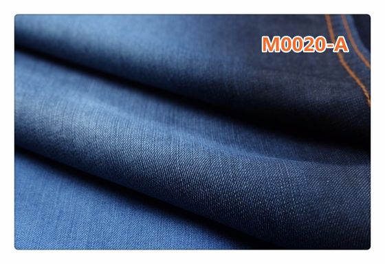 İyi fiyat 5.5 oz indigo mavi gri pamuklu modal denim kumaş gömlek etek elbise kot çevrimiçi
