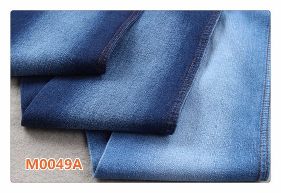 İyi fiyat İndigo Mavi Pamuk Elastan Jeans Denim Kumaş 9.2 oz çevrimiçi